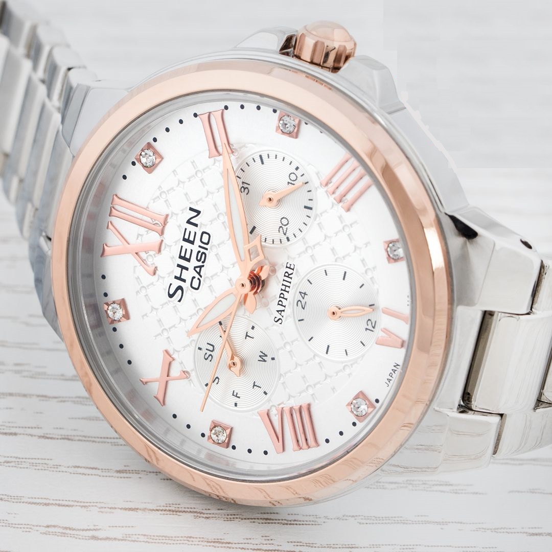 Casio Sheen :: Женские часы Casio Sheen SHE-3511SG-7AUER - купить в ...