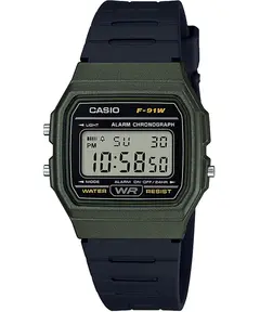 Мужские часы Casio Standard F-91WM-3ADF