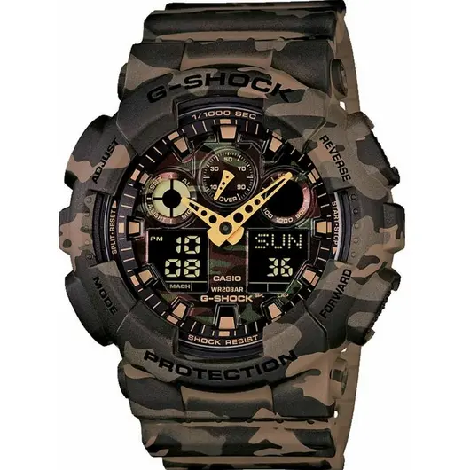 Оригинальные часы Casio G-Shock GA-100CM-5AER