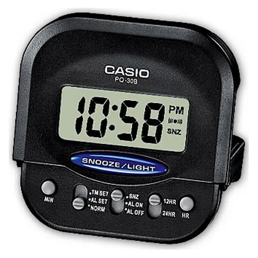 Оригинальные часы Casio Alarm clocks PQ-30B-1EF