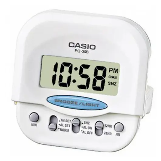 Оригинальные часы Casio Alarm clocks PQ-30B-7EF