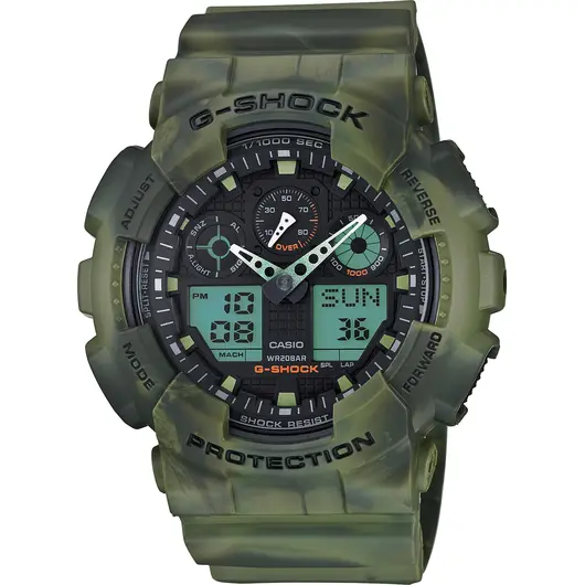 Мужские часы Casio G-Shock GA-100MM-3AER
