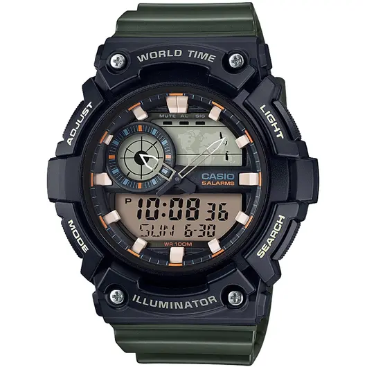 Мужские часы Casio Standard AEQ-200W-3AVEF